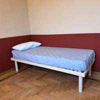 Doghe rinforzate e materasso 1 piazza