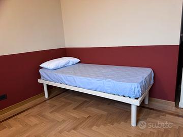 Doghe rinforzate e materasso 1 piazza