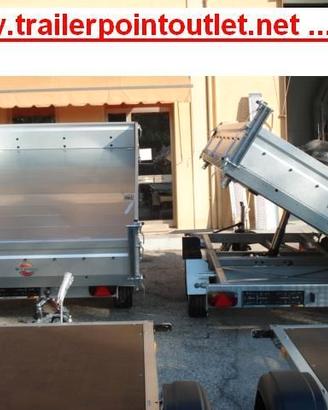 rimorchio ribaltabile trilaterale 3500Kg