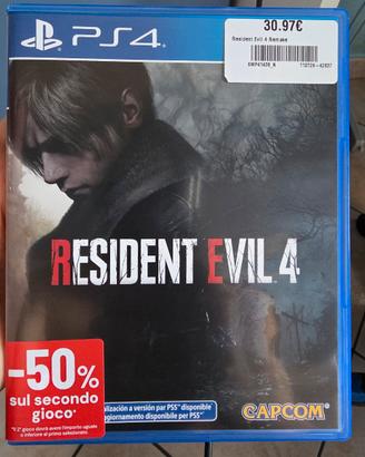 resident evil 4 ps4
