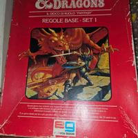 Dungeon's & dragons  Set base I° Edizione Madrid