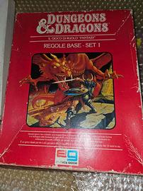 Dungeon's & dragons  Set base I° Edizione Madrid