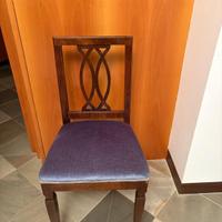 4 sedie imbottite 
