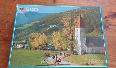 Puzzle 500 pezzi Jumbo