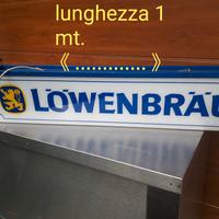 Insegna luminosa Lowenbrau