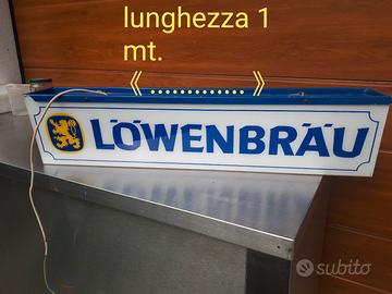 Insegna luminosa Lowenbrau