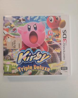 KIRBY TRIPLE DELUXE Nintendo 2DS 3DS ITA Completo 