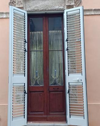 PORTA IN LEGNO MASSELLO A DUE ANTE