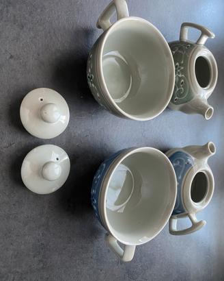 Set teiere con tazza “tea for one” in ceramica