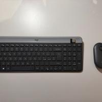 Mouse + tastiera wireless Logitech (Combo)
