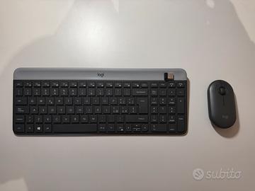 Mouse + tastiera wireless Logitech (Combo)