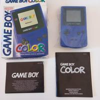 Game Boy Color Viola Boxato con manuali