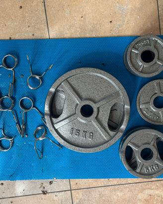 Pesi e accessori palestra