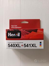 Cartucce 540XL + 541 XL