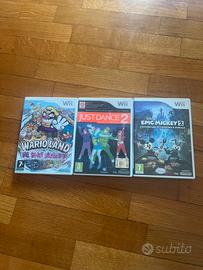 Bundle giochi Nintendo Wii