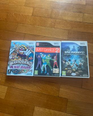 Bundle giochi Nintendo Wii