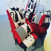 Coppia poltroncine originali anni 50