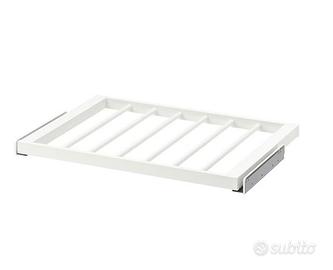 KOMPLEMENT Portapantaloni estraibile, bianco,75x58