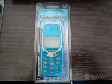 Cover vintage Nokia 3310 azzurra