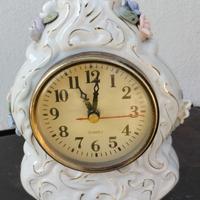 Orologio da tavolo al quarzo in pregiata ceramica