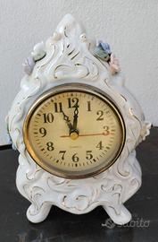 Orologio da tavolo al quarzo in pregiata ceramica