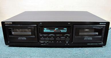Onkyo TA-RW244 Stereo Cassette Tape Double Deck AR