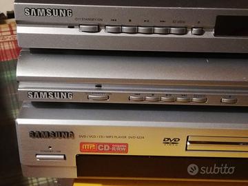 SAMSUNG DVD-CD - Lotto 3x DVD senza TLC - Usato da