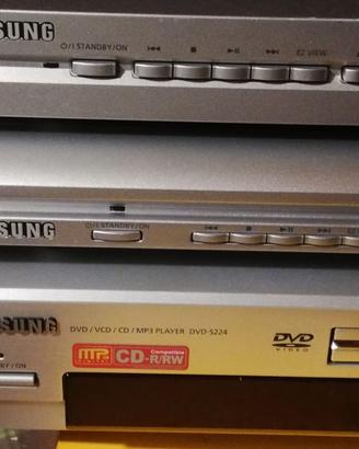 SAMSUNG DVD-CD - Lotto 3x DVD senza TLC - Usato da