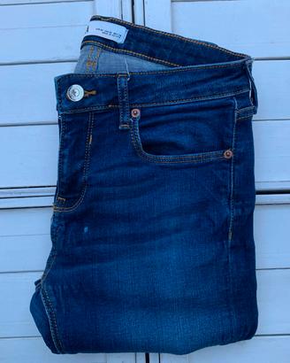 Jeans Donna Zara Tg. 42 Eur38 Denim Skinny