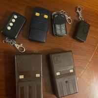 6 Telecomandi per cancelli e/o basculanti