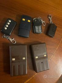 6 Telecomandi per cancelli e/o basculanti