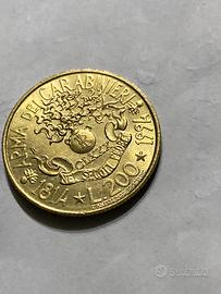 200 lire italiane arma dei carabinieri