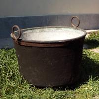 Grande paiolo in rame 