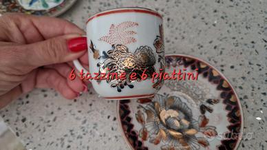 Set caffè Vintage  in porcellana cinese