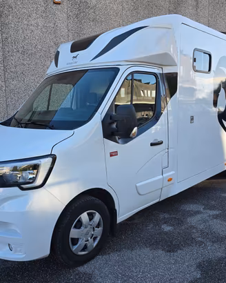 Van trasporto 2 cavalli Renault Master 180 DCI