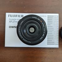 Fujinon XF 27mm f2.8 WR 