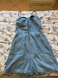 Tutina donna stile jeans