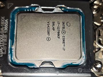 CPU Intel Core i7-12700KF 12 Core / 20 Thread