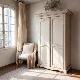 Armadio a 2 ante Shabby Chic