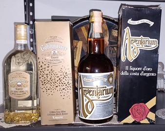 LIQUORI ARGENTARIUM MONACI E GOLDWASSER LIQUORE
