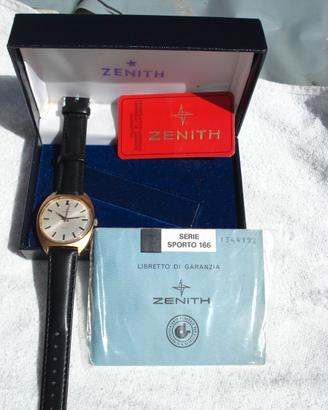 OROLOGIO ZENITH SPORTO ORIGINALE FUNZIONANTE