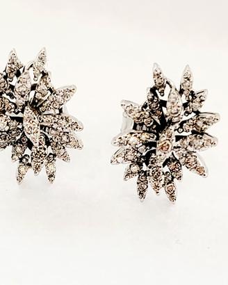 Orecchini Donna Oro Diamanti Naturali 18kt-750 