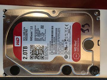 WD Disco Rigido 2TB WD20EFRX RED