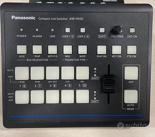 Mixer Video Panasonic AW-HS50 HD/SD-SDI 4 canali