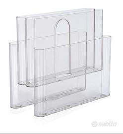 Kartell magazine Rack trasparente