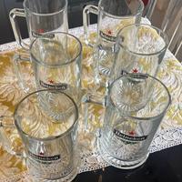 Boccali birra Heineken
