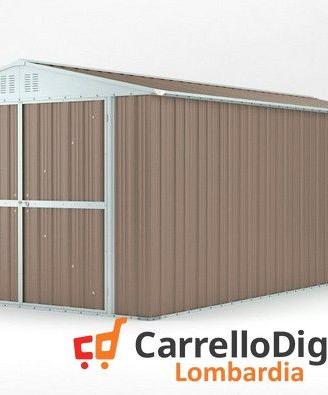 Box garage auto in Acciaio 327x611 19mq tortora