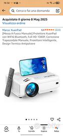Proiettore XuanPad  Full HD 1080p WiFi 6 Bluetooth
