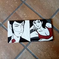 Set di due mattonelle Margot e Lupin.