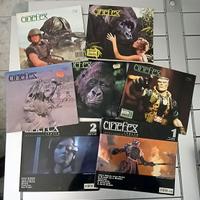 Lotto 7 rare riviste US CineFex+CineFex Italia